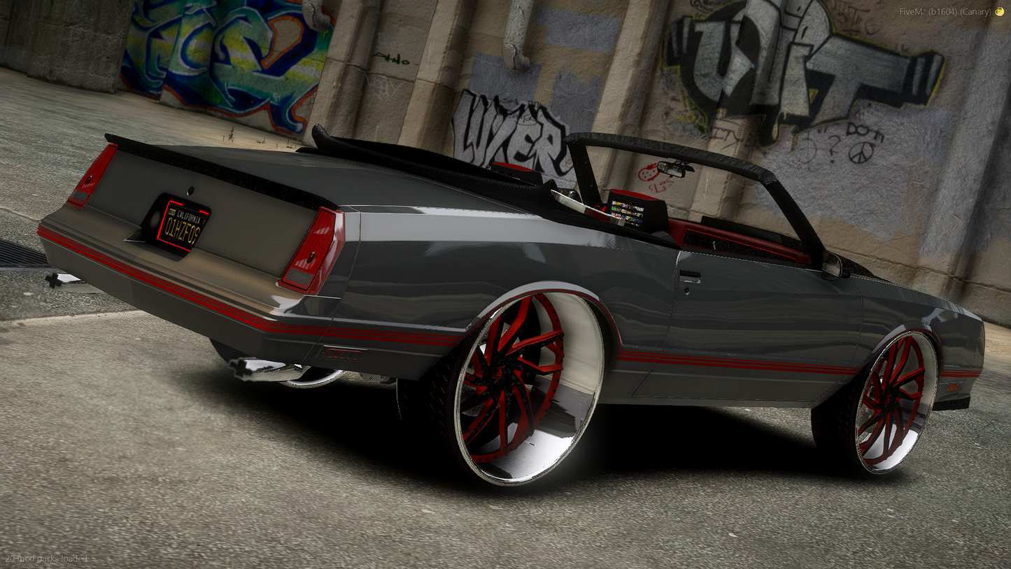 [ FiveM ] 1988 Chevy Monte Carlo ss Convertible