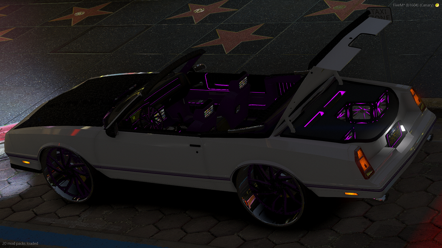 [ FiveM ] 1988 Chevy Monte Carlo ss Convertible