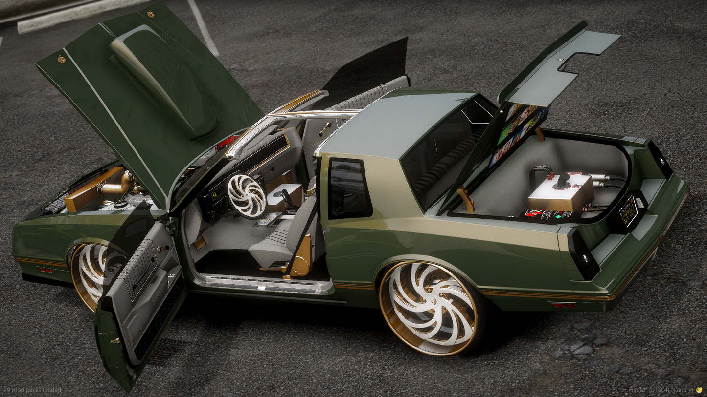 [ FiveM ] 1988 Chevy Monte Carlo ss t-top