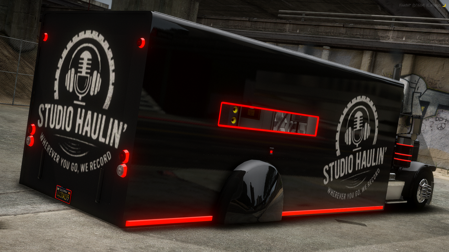 [ Lore & TOS Friendly / | FiveM ] JoBuilt Phantom mobile recording studio
