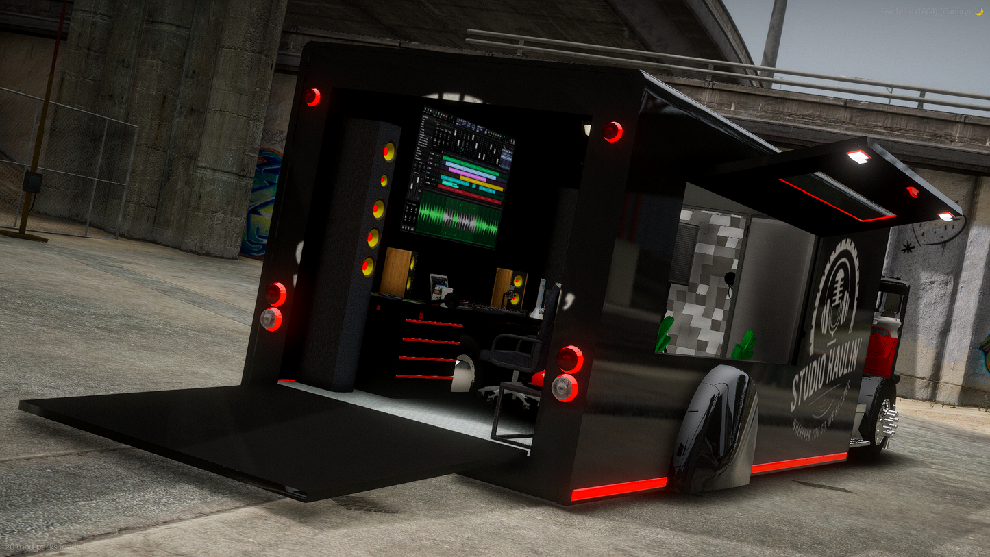 [ Lore & TOS Friendly / | FiveM ] JoBuilt Phantom mobile recording studio