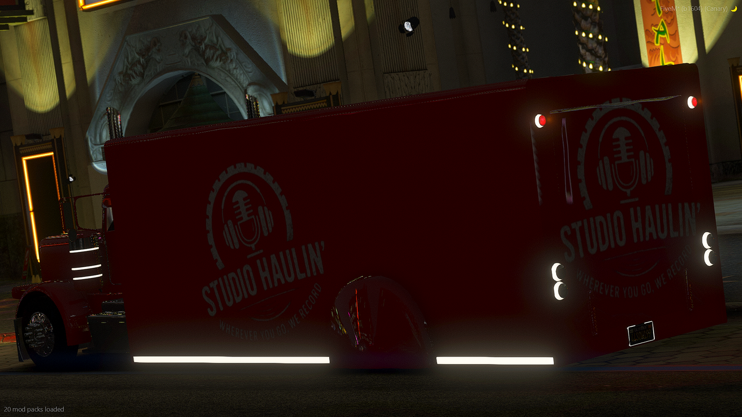 [ Lore & TOS Friendly / | FiveM ] JoBuilt Phantom mobile recording studio