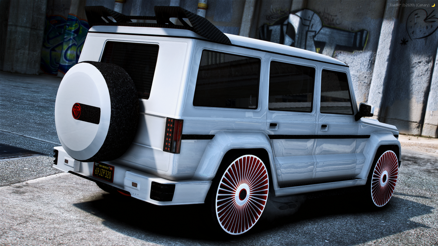 [ Lore & TOS Friendly / | FiveM ] Benefactor Dubsta B64 Hellhound Edition