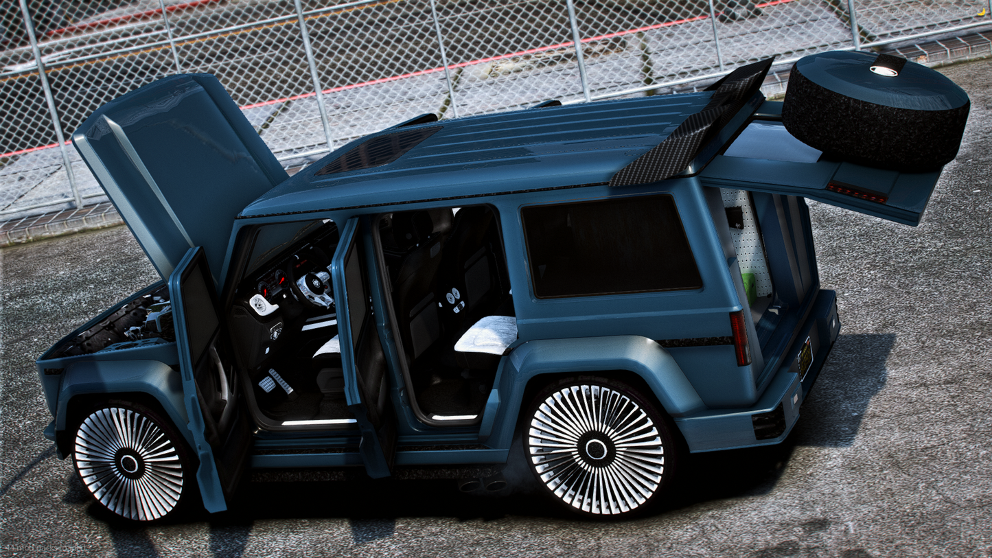 [ Lore & TOS Friendly / | FiveM ] Benefactor Dubsta B64 Hellhound Edition