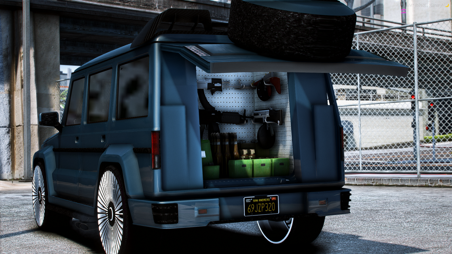[ Lore & TOS Friendly / | FiveM ] Benefactor Dubsta B64 Hellhound Edition