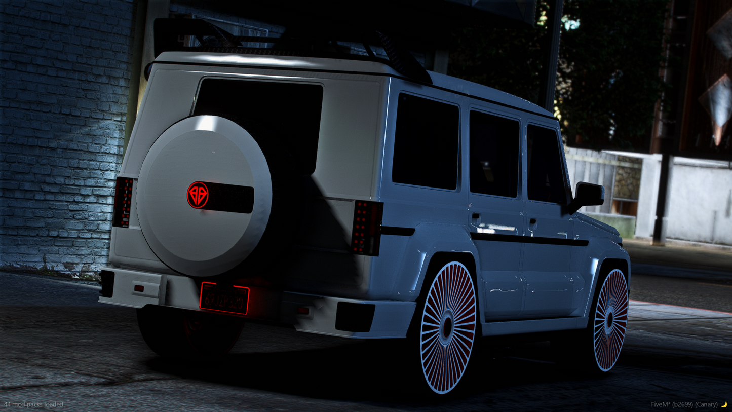[ Lore & TOS Friendly / | FiveM ] Benefactor Dubsta B64 Hellhound Edition