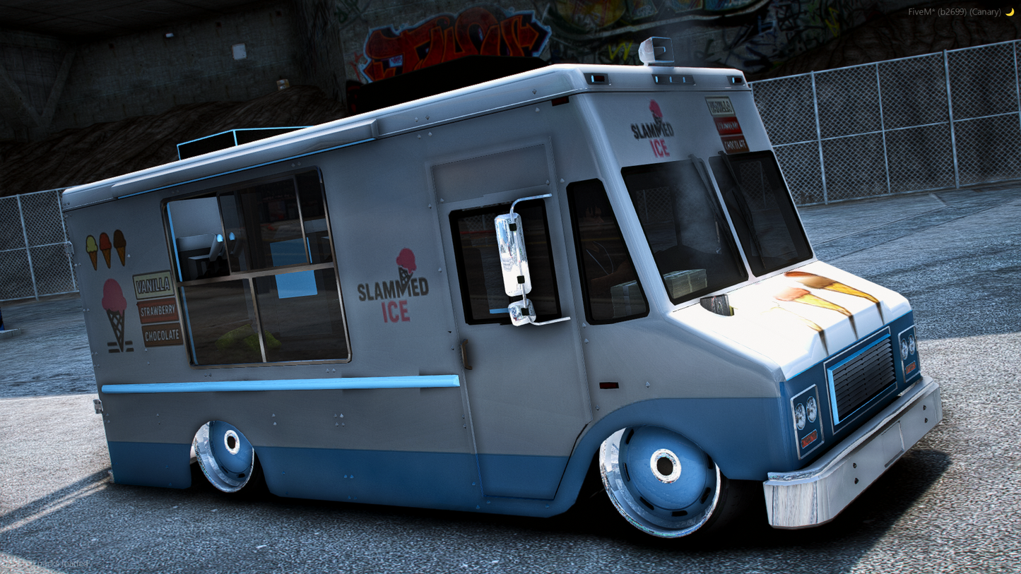 [ Lore & TOS Friendly / | FiveM ] Slammed Ice Cream Truck