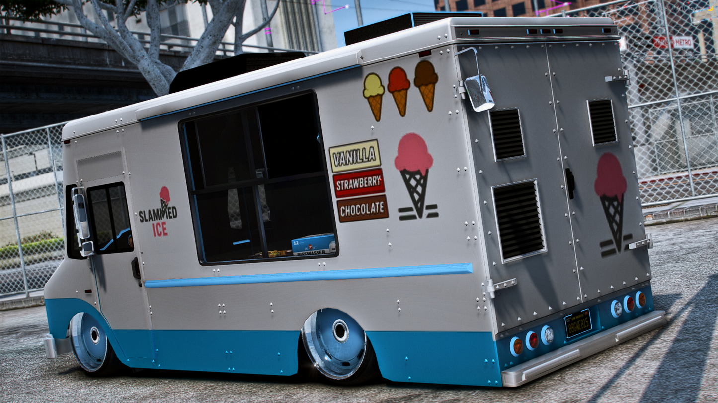 [ Lore & TOS Friendly / | FiveM ] Slammed Ice Cream Truck