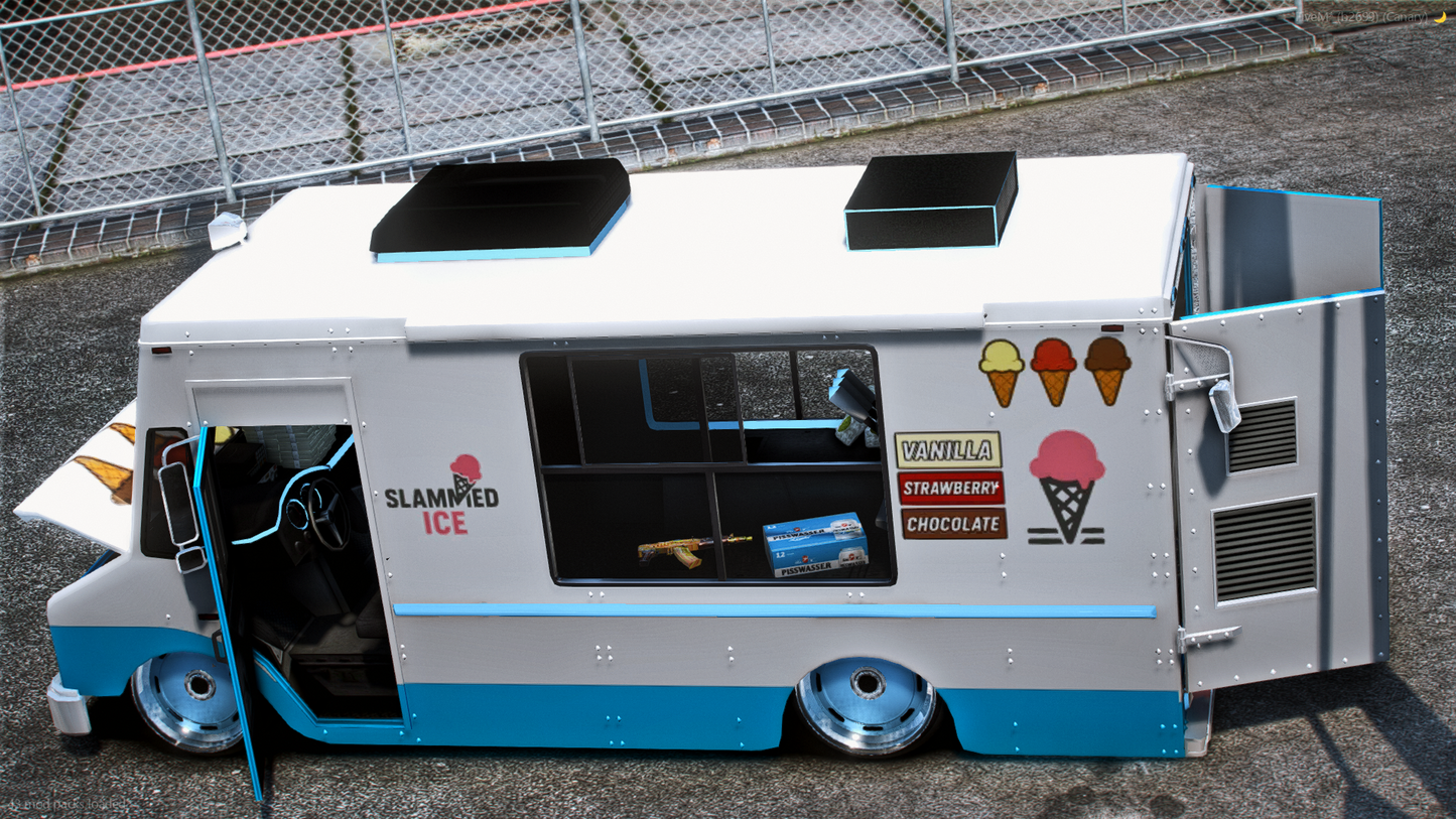 [ Lore & TOS Friendly / | FiveM ] Slammed Ice Cream Truck