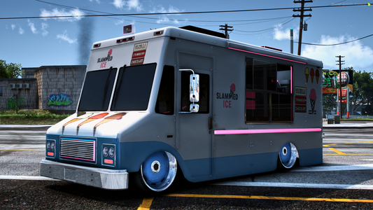 [ Lore & TOS Friendly / | FiveM ] Slammed Ice Cream Truck