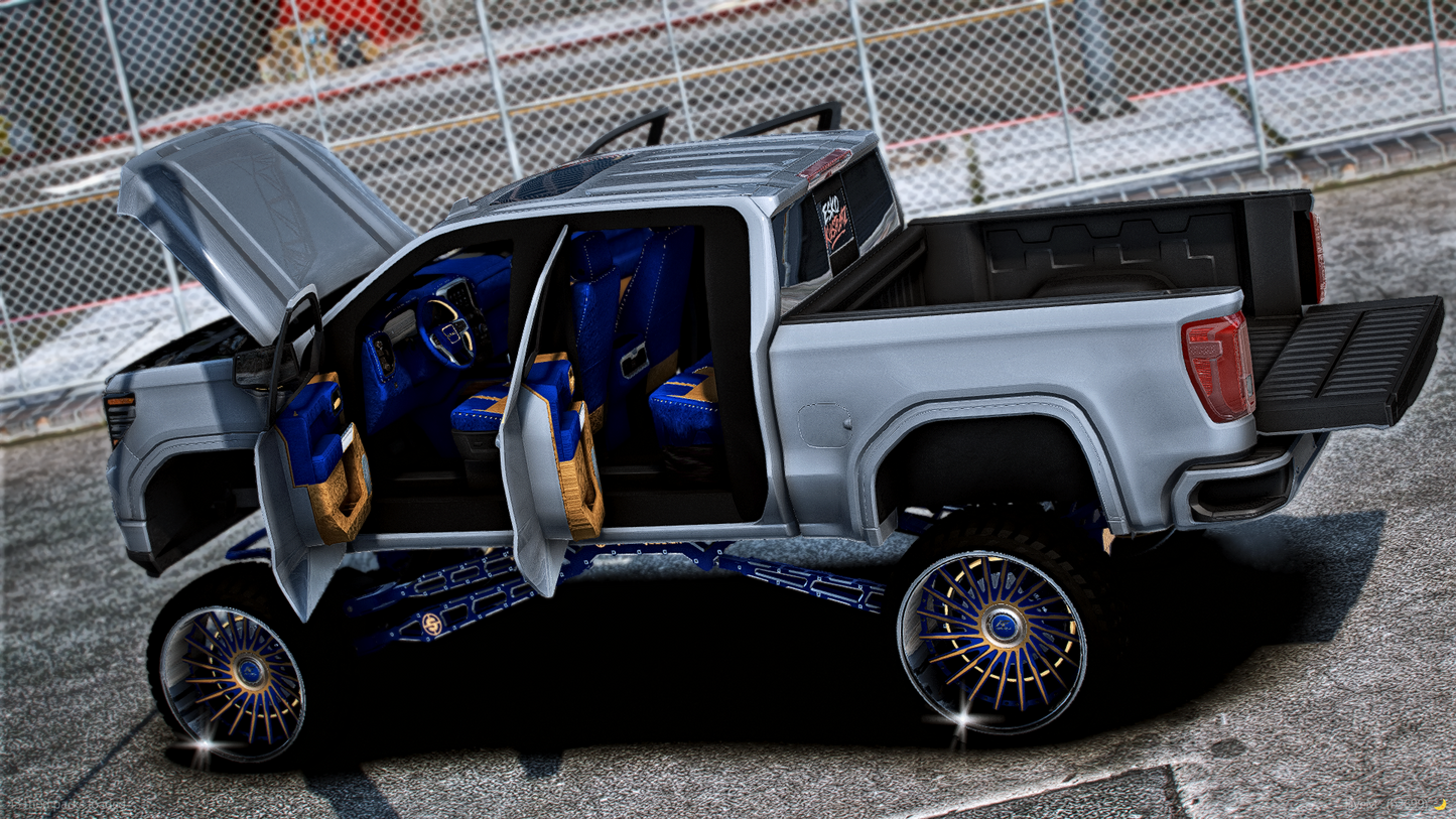 [ FiveM ] Lifted 2022 GMC Sierra BUNDLE