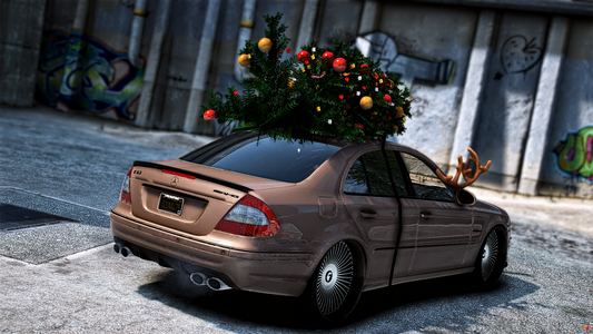 [ FiveM ] Xmas Mercedes-Benz e63 AMG