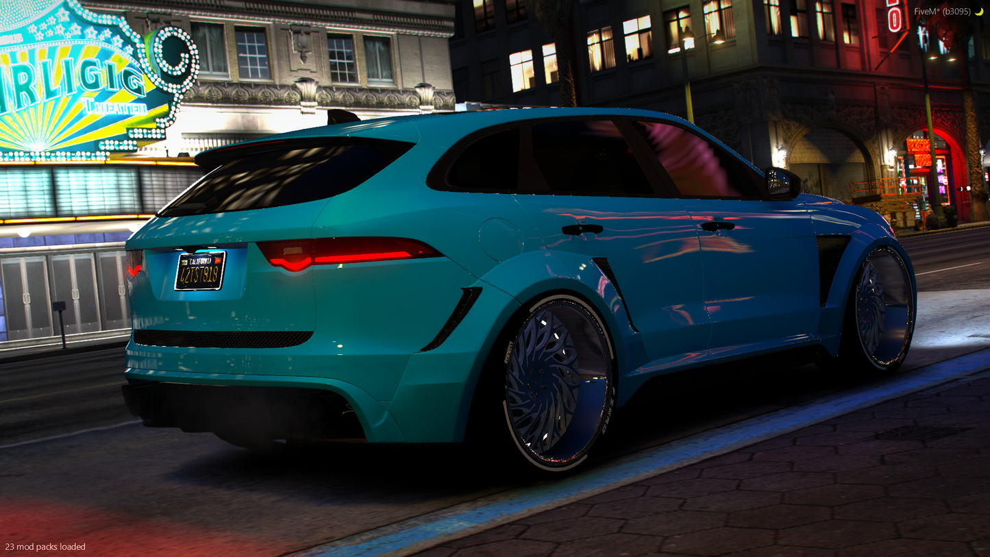 [ FiveM ] Widebody Jaguar F-Pace